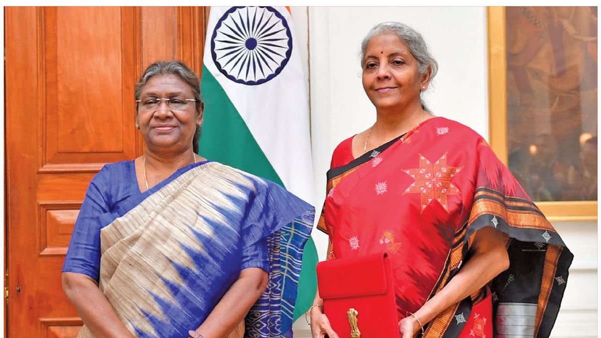 திரௌபதி முர்மு - நிர்மலா சீதாராமன்