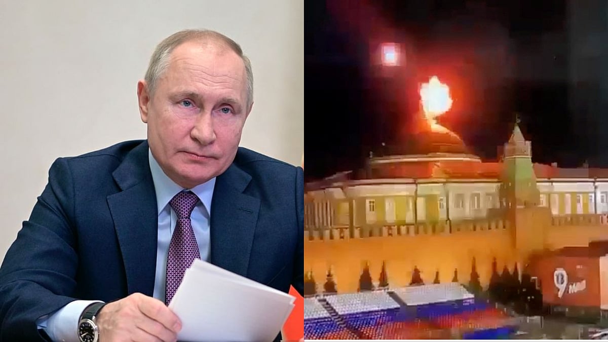 டிரோன் மூலம் ‘குறி’ வைக்கப்பட்ட ரஷ்ய அதிபர் மாளிகை... தப்பிய புதின் - உக்ரைன் காரணமா?!