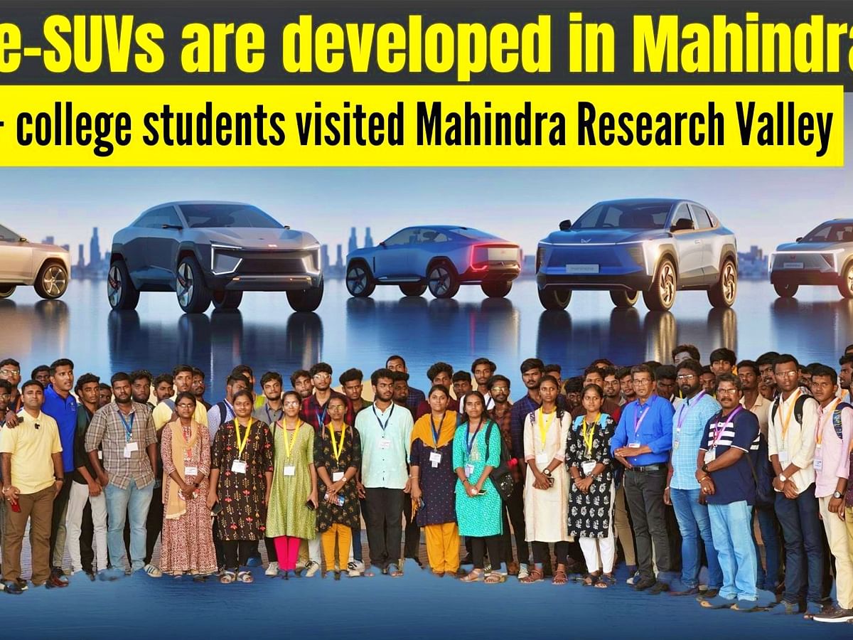 How electric SUVs are developed in Mahindra? 