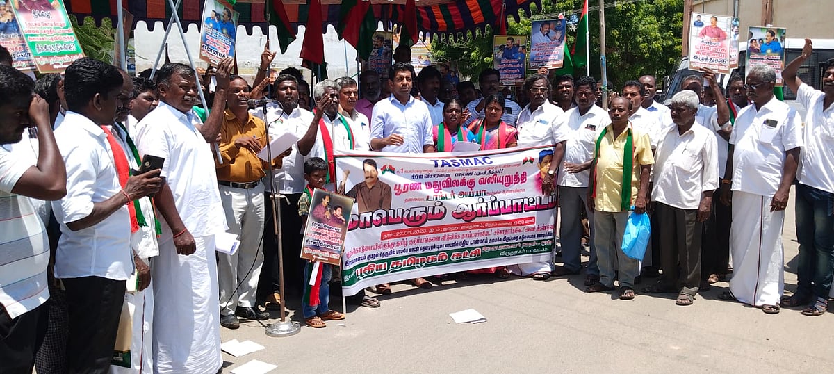 ``டாஸ்மாக்கை நம்பித்தான் ஒட்டுமொத்த திமுக அரசும் இயங்குகிறது!