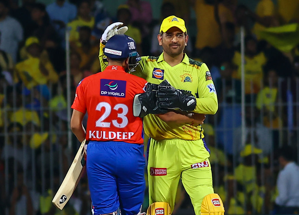 குல்தீப், தோனி |CSK v DC