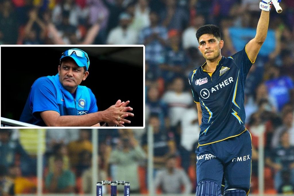 Anil Kumble about Shubman Gill