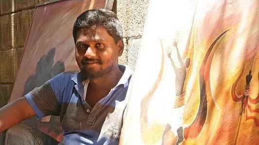 ஓவியர் முகிலனுக்கு மாரடைப்பு - விளிம்புநிலை மக்கள் பிரச்னைகளைத் தொடர்ந்து வண்ணங்களில் பேசியவர்! 