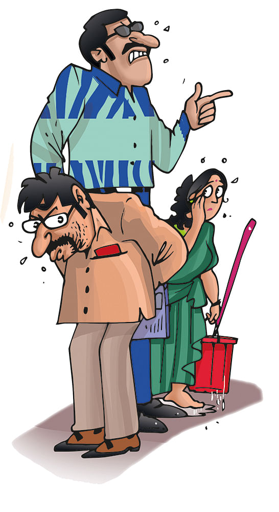 தற்கொலைக்கு முயன்ற பணியாளர்... கொலை மிரட்டல் விடுக்கும் ஆய்வாளர்!