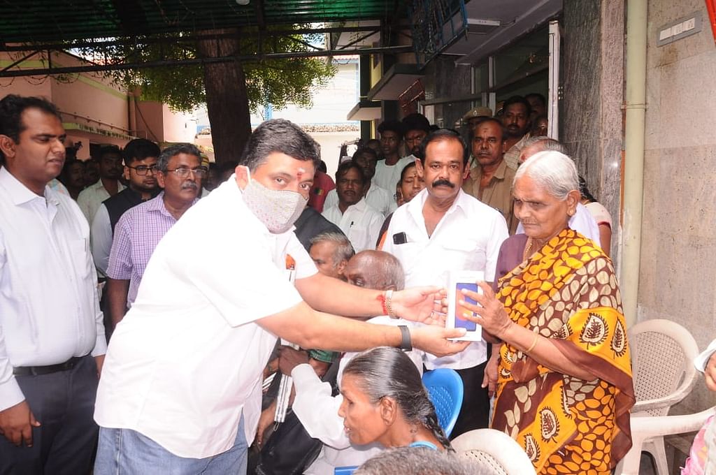 அமைச்சர் பி.டி.ஆர் கலந்துகொண்ட அரசு விழா
