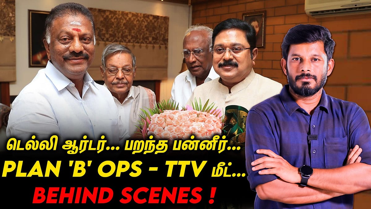 டெல்லி ஆர்டர்... பறந்த பன்னீர்... டி.டி.வி மீட்... BEHIND SCENES | Elangovan Explains