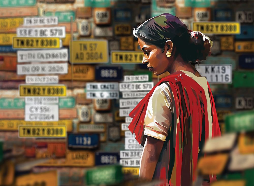 எண்களால் ஆனவள்... கவிதை