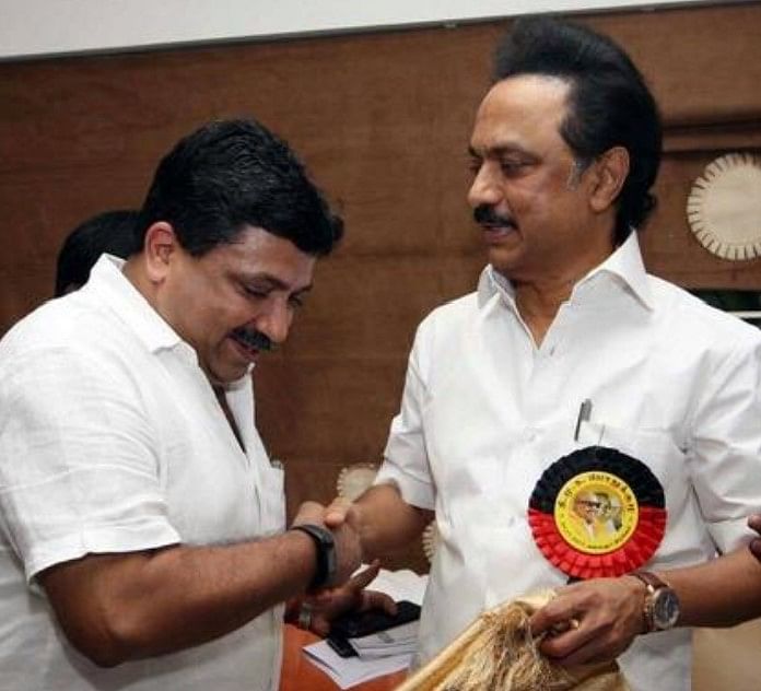பி.டி.ஆர் - ஸ்டாலின்