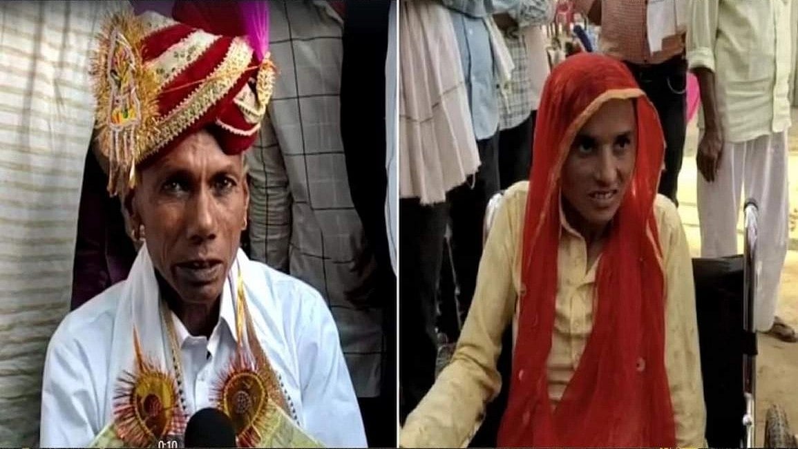 மாப்பிள்ளைக்கு 55 வயது; மணப்பெண்ணிற்கு 25 வயது; கிராம மக்கள் நடத்திவைத்த திருமணத்தின் பின்னணி!