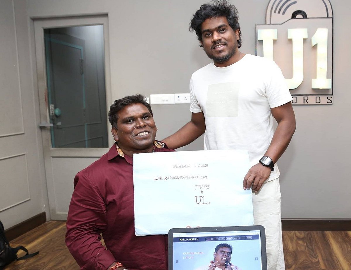 ”கண்ணதாசன் சிலை முன் சீட்டு குலுக்கிப் போட்டேன், சிம்புவைப் பார்த்தேன்” - பாடலாசிரியர் கருணாகரன்