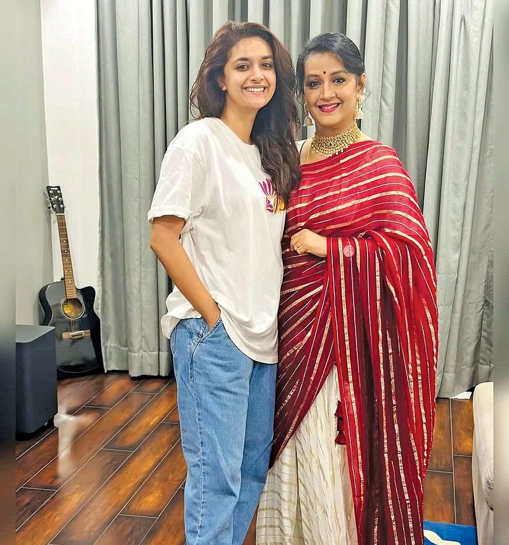 keerthysureshofficial: தாய் இல்லாமல் நான் இல்லை!