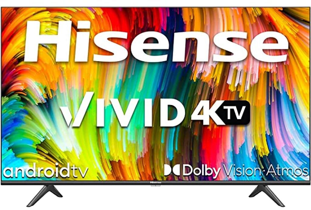 Hisense A6H 108 cm (43 inch) Ultra HD (4K) LED Smart Google TV 2022 Edition  with Hands Free Voice Control, Dolby Vision and Atmos