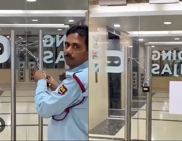 `என்னிடம் கேட்காமல் யாரும் போகக் கூடாது'- ஊழியர்களை அலுவலகத்துக்குள் அடைத்து, பூட்டுப் போட்ட மேலாளர்