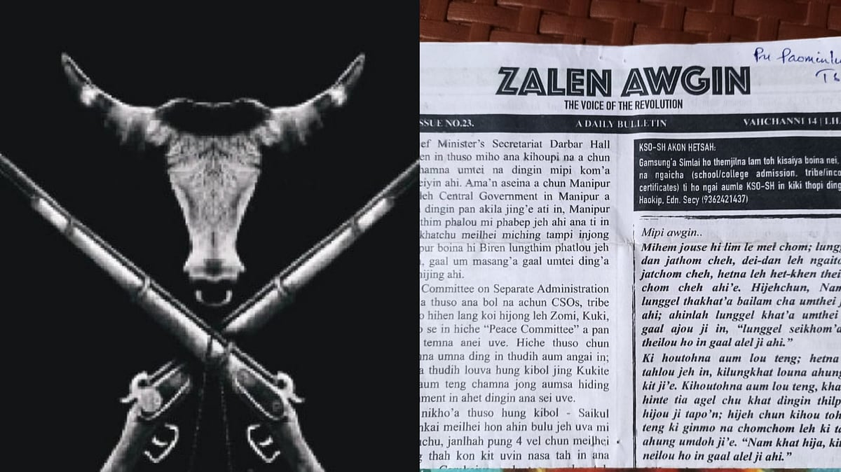 மணிப்பூர்: `புரட்சியின் குரல்' - இணைய சேவை முடக்கத்தால் தாமாக செய்தித்தாள் அச்சிடும் குக்கி பழங்குடி