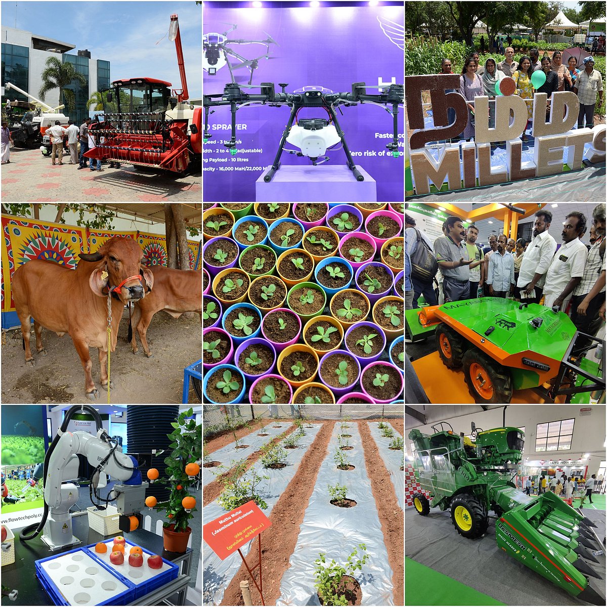 கோவை `அக்ரி இன்டெக்ஸ் 2023' வேளாண் கண்காட்சி ! |Photo Album