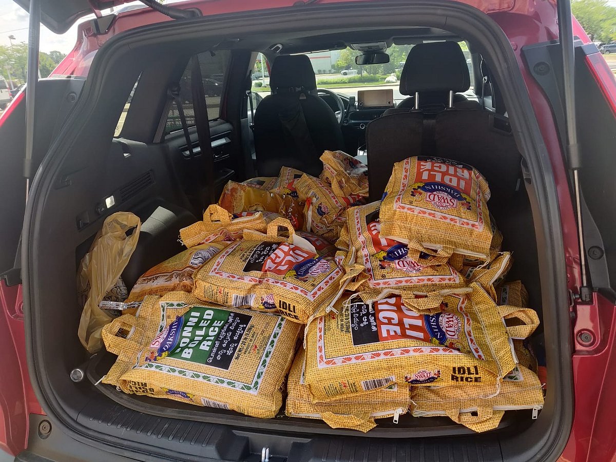 Rice bags purchased by NRI