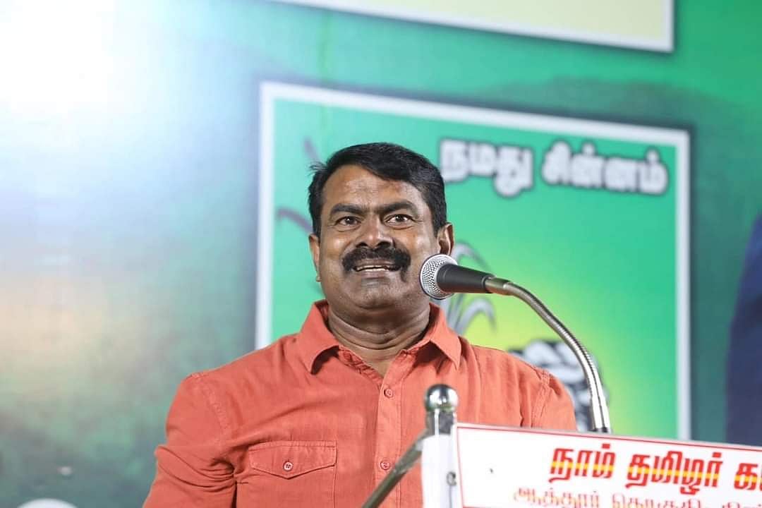 ``கவர்னரும் அரசியல் பேசலாம்... ஆனால், அவர் எதையுமே உருப்படியாகப் பேசுவதில்லை'' -  சொல்கிறார் சீமான்!