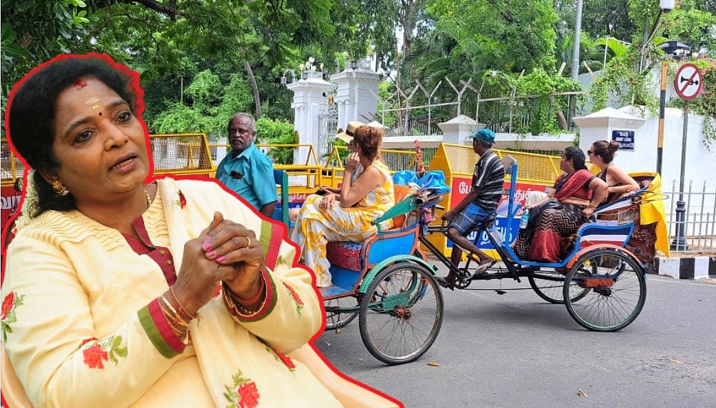 புதுச்சேரி: சுட்டிக்காட்டிய விகடன்; தட்டிக்கேட்ட திமுக... பொதுச்  சாலைகளை விடுவித்த ஆளுநர் தமிழிசை!