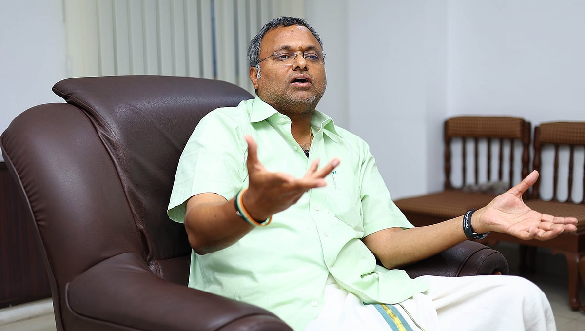 ``மாநில காங்கிரஸ் தலைவர் பதவியைக் கொடுக்காவிட்டால்..!” - கார்த்தி சிதம்பரம் ஓப்பன் டாக்