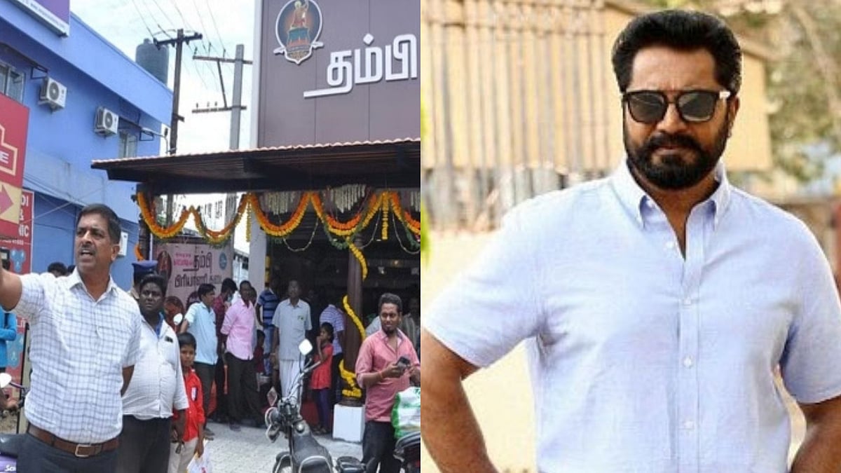 `தன்மானத்தை இழந்து இலவசம் பெறுவது சரியல்ல'- காட்பாடி இலவச பிரியாணி விவகாரம் குறித்து சரத்குமார்!  