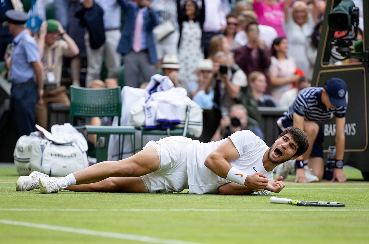 Wimbledon: `வீரமே ஜெயம்!' - தடுமாறிய ஜோகோவிச்; `மாவீரன்' அல்கரஸ் எப்படி வென்றார் தெரியுமா?