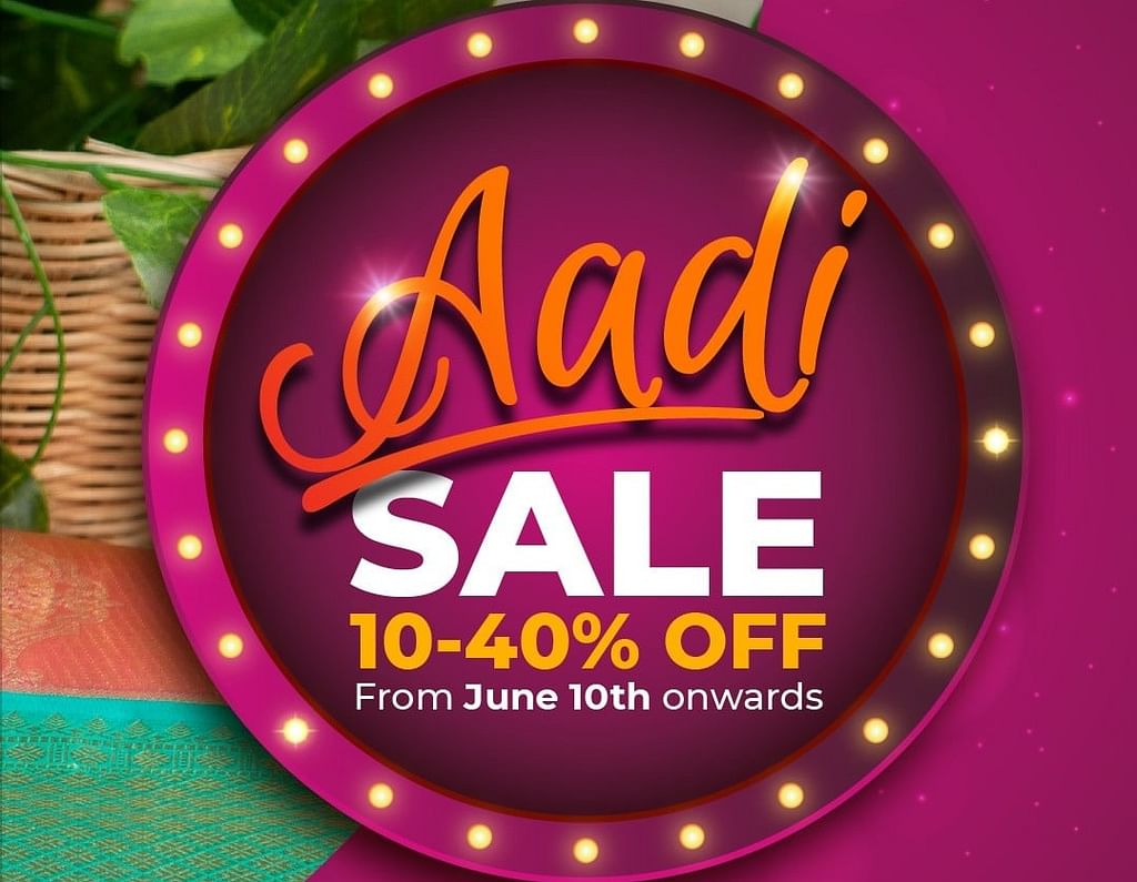 Saravana Stores Aadi Discount Ad - Advert Gallery