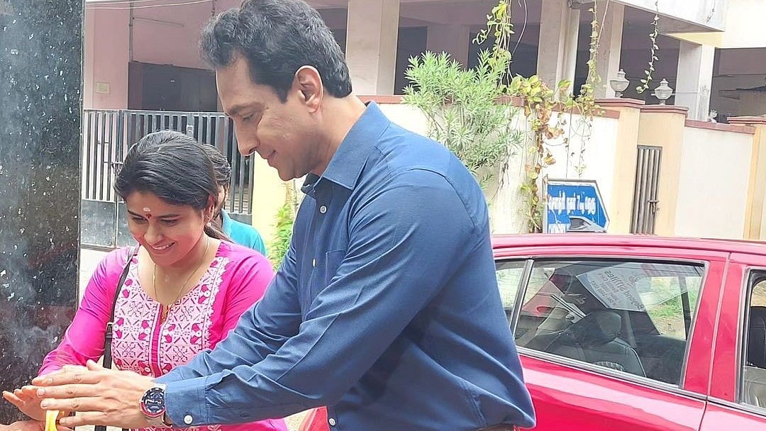 பாக்கியலட்சுமி: `எங்கிருந்தாலும் வாழ்க!' ரித்திகா விலகல் குறித்துப் பதிவிட்ட `கோபி' சதீஷ்