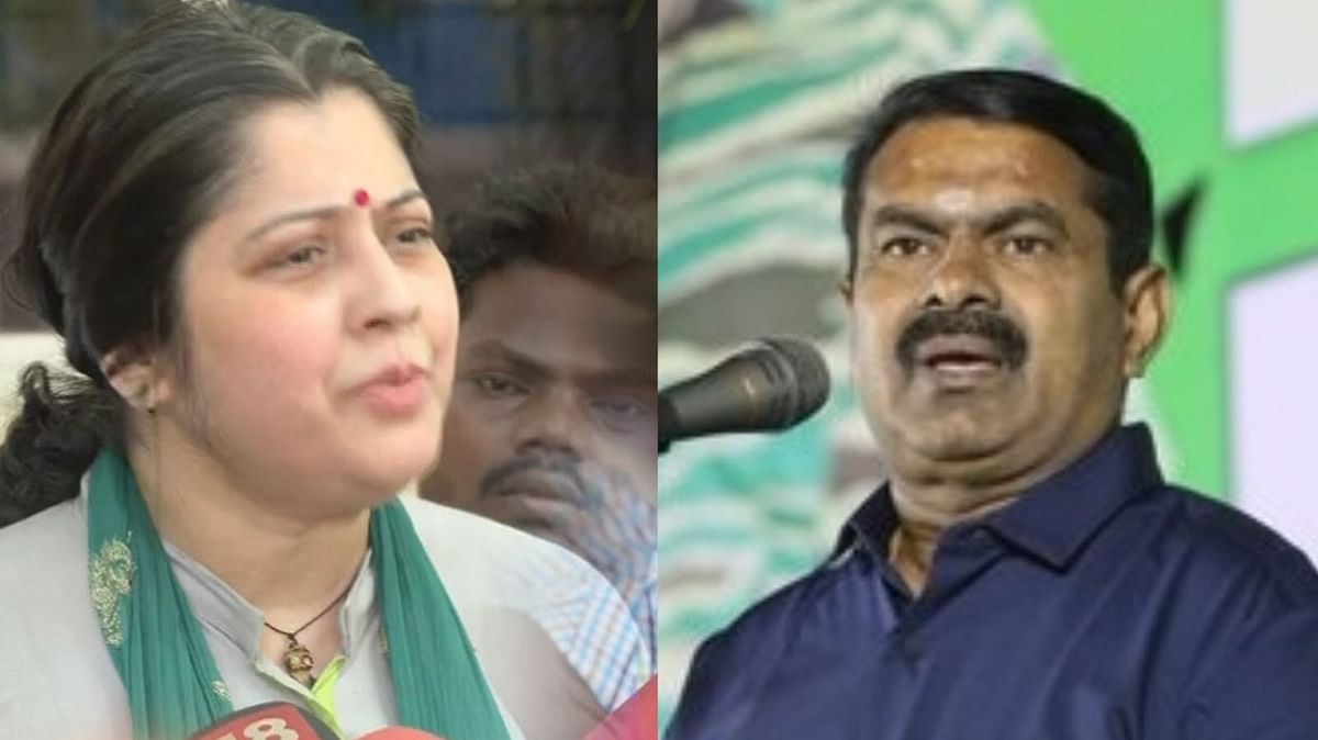 நடிகை விஜயலட்சுமி, சீமான் 