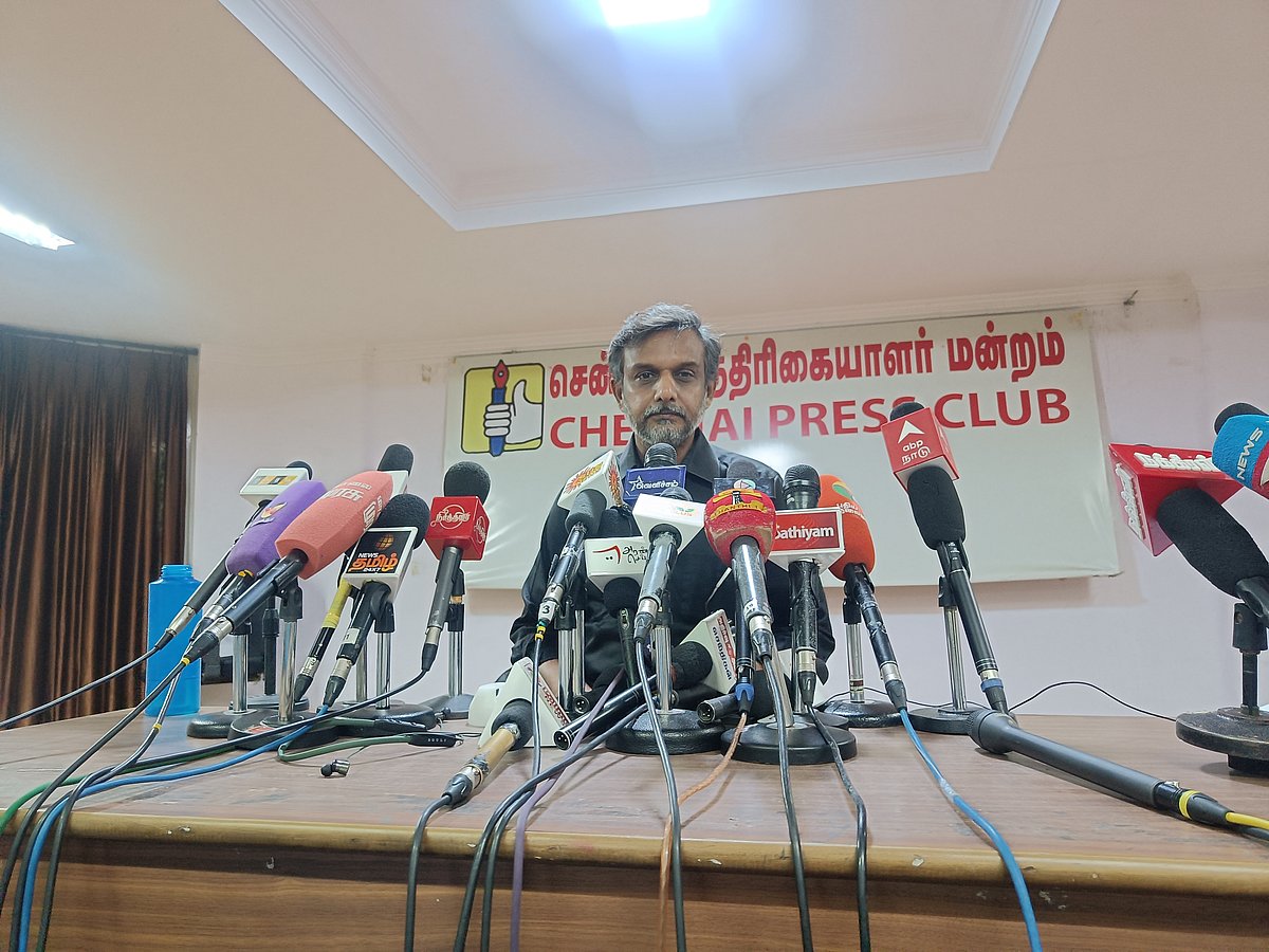 ``சீமானின் இந்தப் பேச்சு, பாசிச பாஜக - ஆர்எஸ்எஸ் குரலாக ஒலிக்கிறது” - திருமுருகன் காந்தி காட்டம்