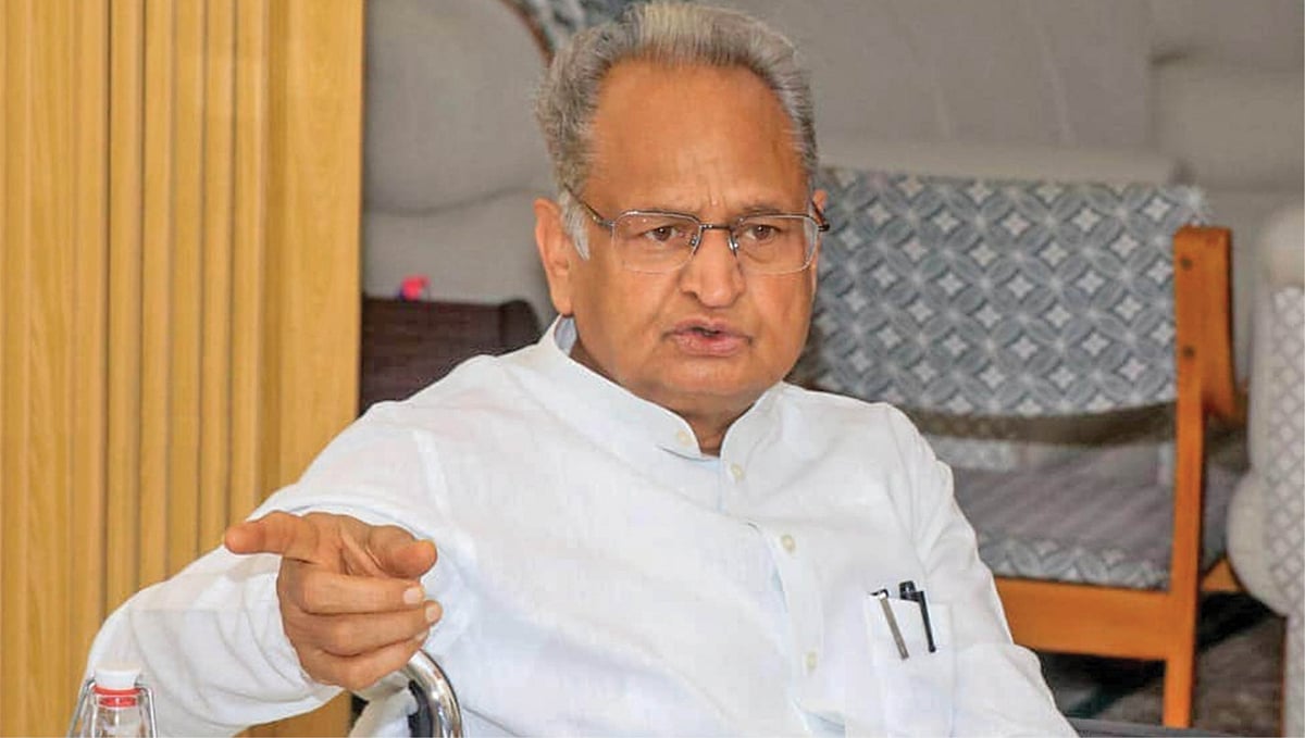 `உ.பி முதலிடம்; ராஜஸ்தானுக்கு 10-வது இடம் தான்!’ - சட்டம் ஒழுங்கு விவகாரத்தில் பாஜக-வை சாடிய கெலாட்