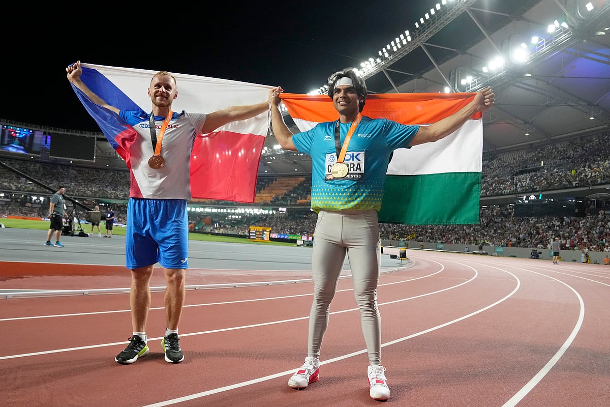 தங்கம் வென்ற நீரஜ் சோப்ரா... மீண்டும் உலக அரங்கில் ஜொலித்த இந்தியாவின் வைர ஈட்டி! 