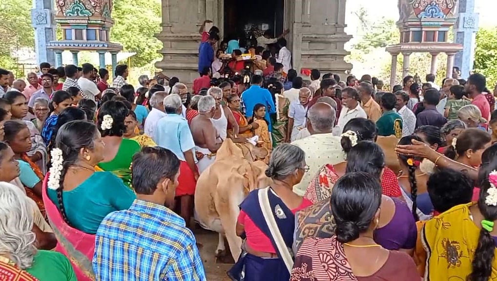 `அம்மன் தாயி..!' கண்ணீருடன் வணங்கிய மக்கள்; 13 வருடமாக மூடிக்கிடந்த கோயில் திறப்பு; நடந்தது என்ன? 