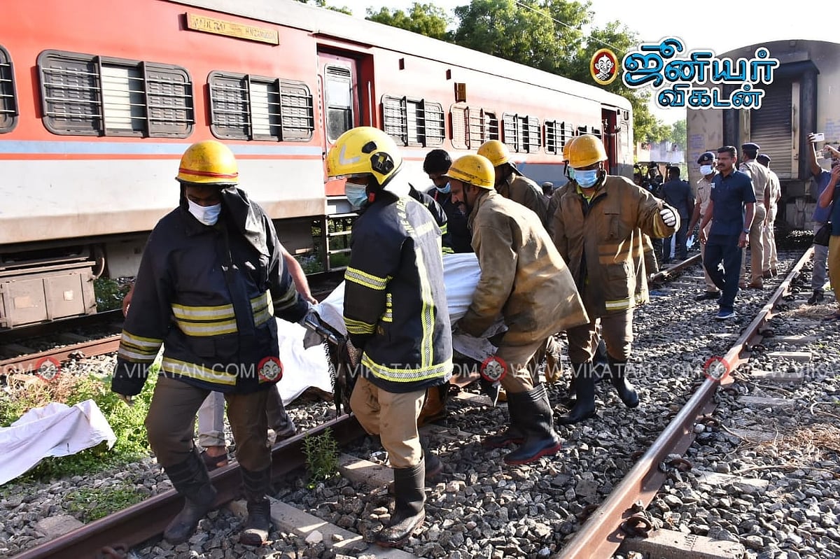 மதுரை ரயில் தீ விபத்து: `யாருடைய அலட்சியம் காரணம்?’ - உயிர் தப்பிய பயணிகளின் திக் திக் நிமிடங்கள்