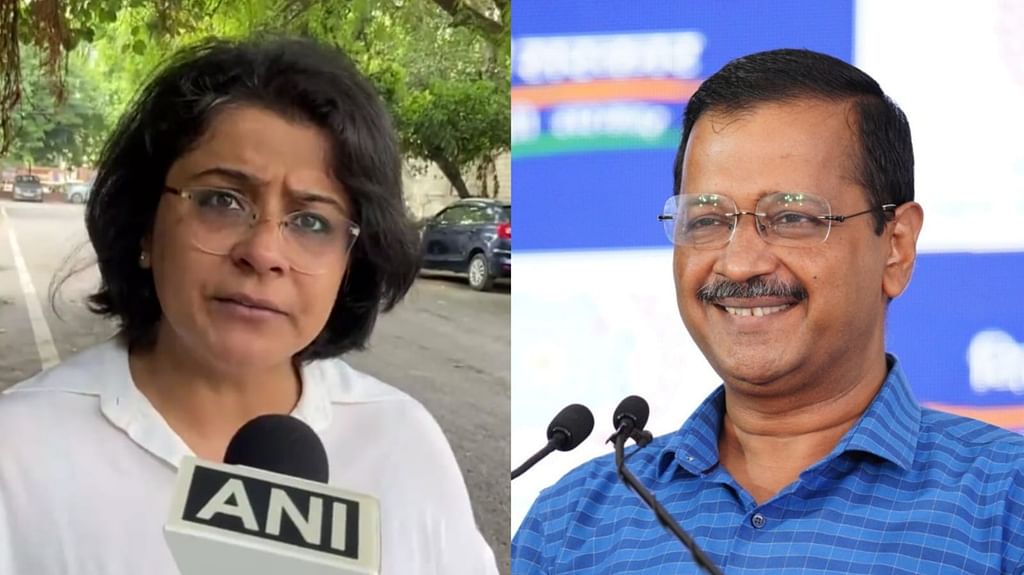 AAP தலைமை செய்தித் தொடர்பாளர் பிரியங்கா கக்கர் - கெஜ்ரிவால்