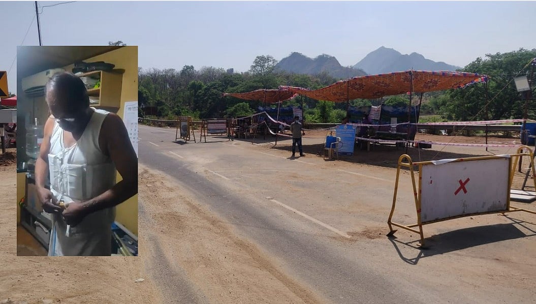 ஆடைக்குள் கட்டுக்கட்டாகப் பணம்... தமிழ்நாடு - கேரள எல்லையில் சிக்கிய 'குருவி'