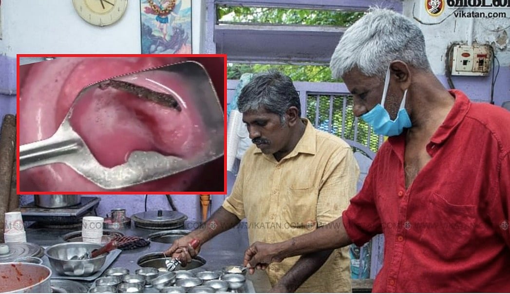ஐஸ்கிரீமில் பல்லி; அதிர்ந்துபோன வாடிக்கையாளர் – திருச்சியில் பிரபல ஐஸ்கிரீம் கடைக்கு சீல்!
