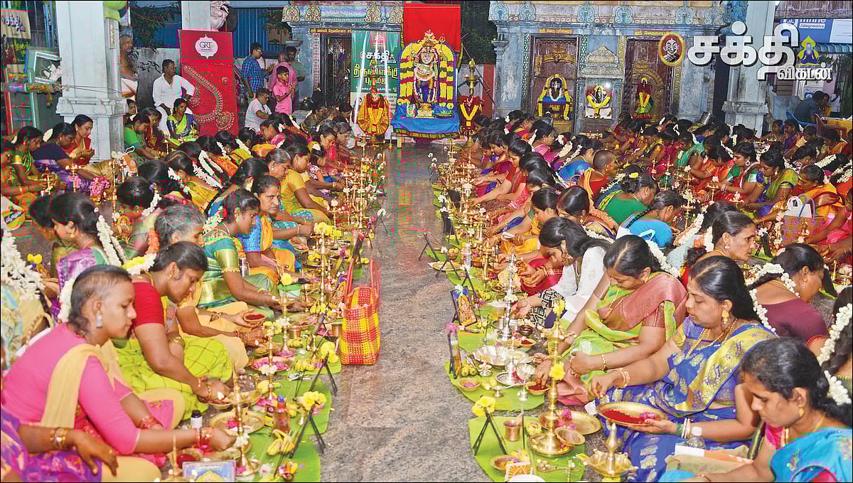 திருவள்ளூர் பெருமாள் கோயில் திருவிளக்கு பூஜை: தீராத நோய்களைத் தீர்த்து வைக்கும் வைத்திய வீரராகவர்!