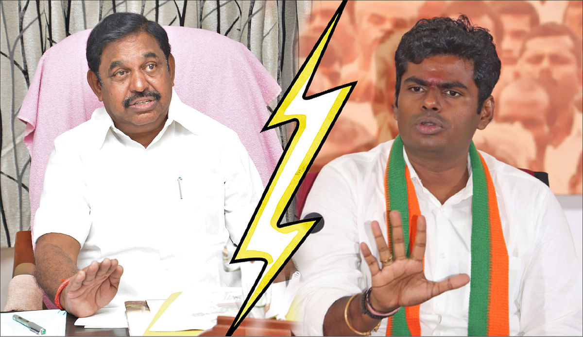 எடப்பாடி பழனிசாமி, அண்ணாமலை - அ.தி.மு.க - பா.ஜ.க