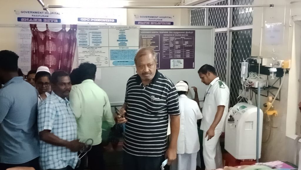 மருத்துவமனையில் எம்.பி சின்ராஜ்