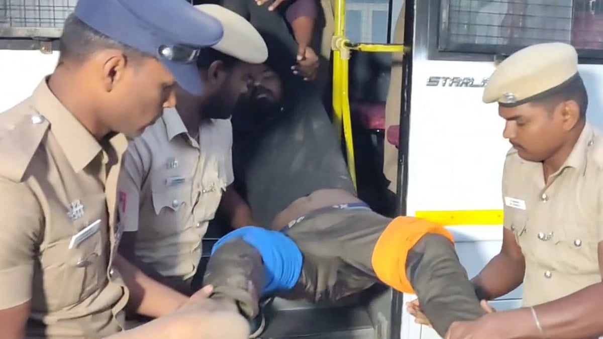 பல்லடம் கொலைக் குற்றவாளியைச் சுட்டுப் பிடித்த பெண் டி.எஸ்.பி; `நடந்தது இதுதான்' - விவரிக்கும் போலீஸ்