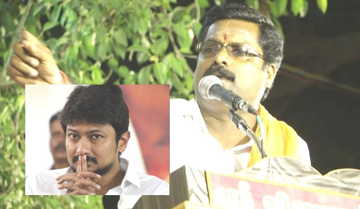 அமைச்சர் உதயநிதி குறித்து அவதூறுப் பேச்சு - வேலூர் இந்து முன்னணி நிர்வாகியைக் கைதுசெய்த போலீஸ்!