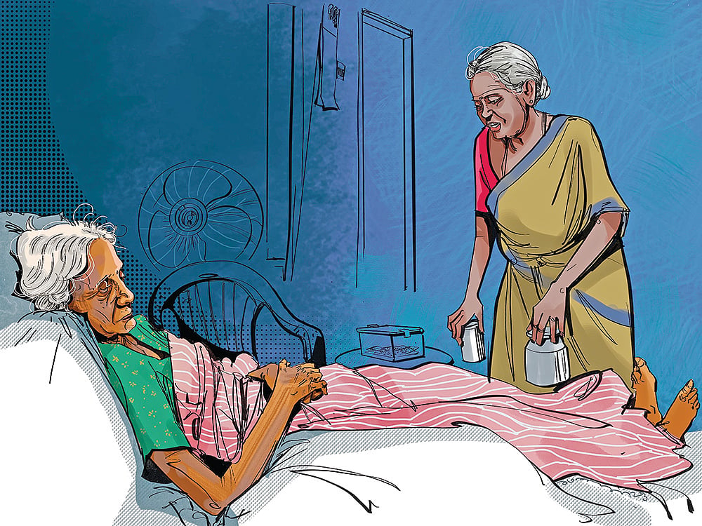 அன்னை இட்ட தீ - சிறுகதை