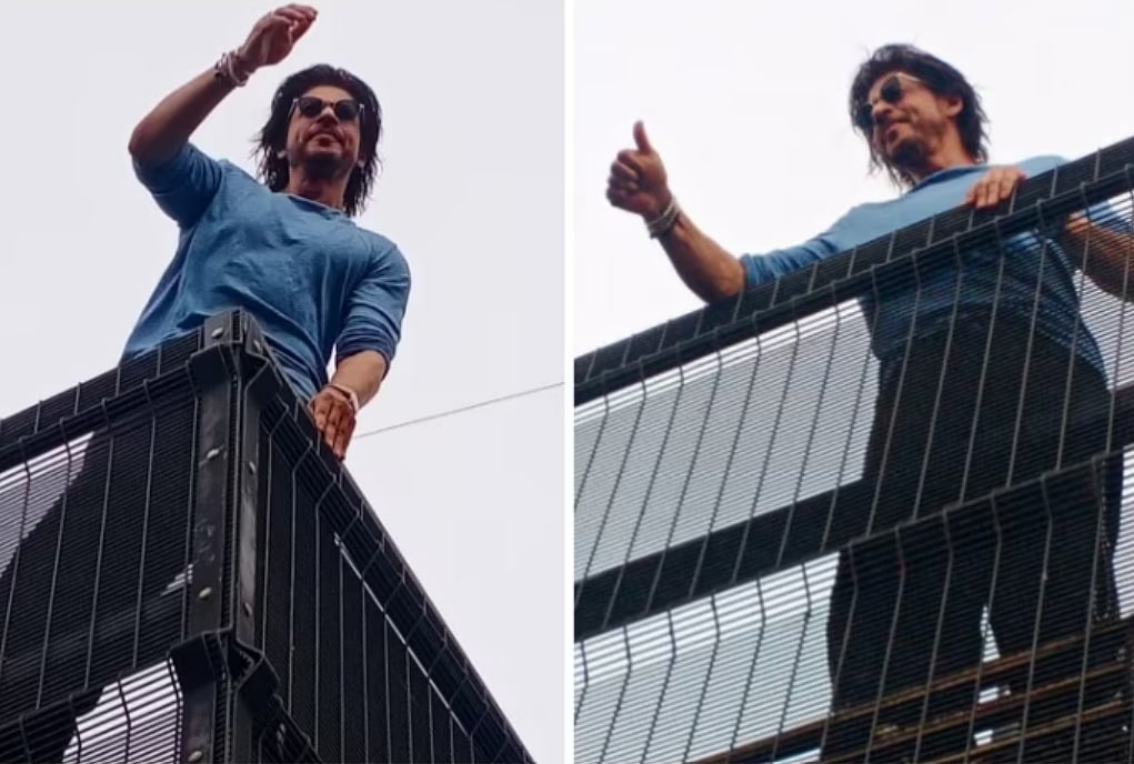 Jawan: `அடுத்தடுத்த வெற்றி!'- ஷாருக் வீட்டு முன் குவிந்த ரசிகர்கள்!