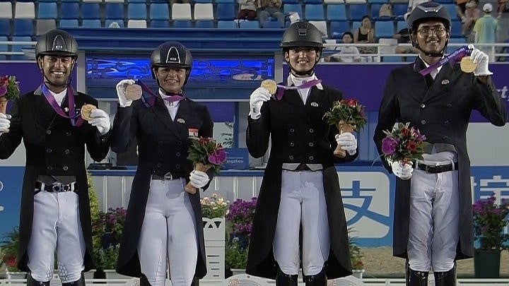 India at Asian Games - Day 3 Highlights: குதிரையேற்றத்தில் தங்கம்; ஆறாவது இடத்தில் நீடிக்கும் இந்தியா!