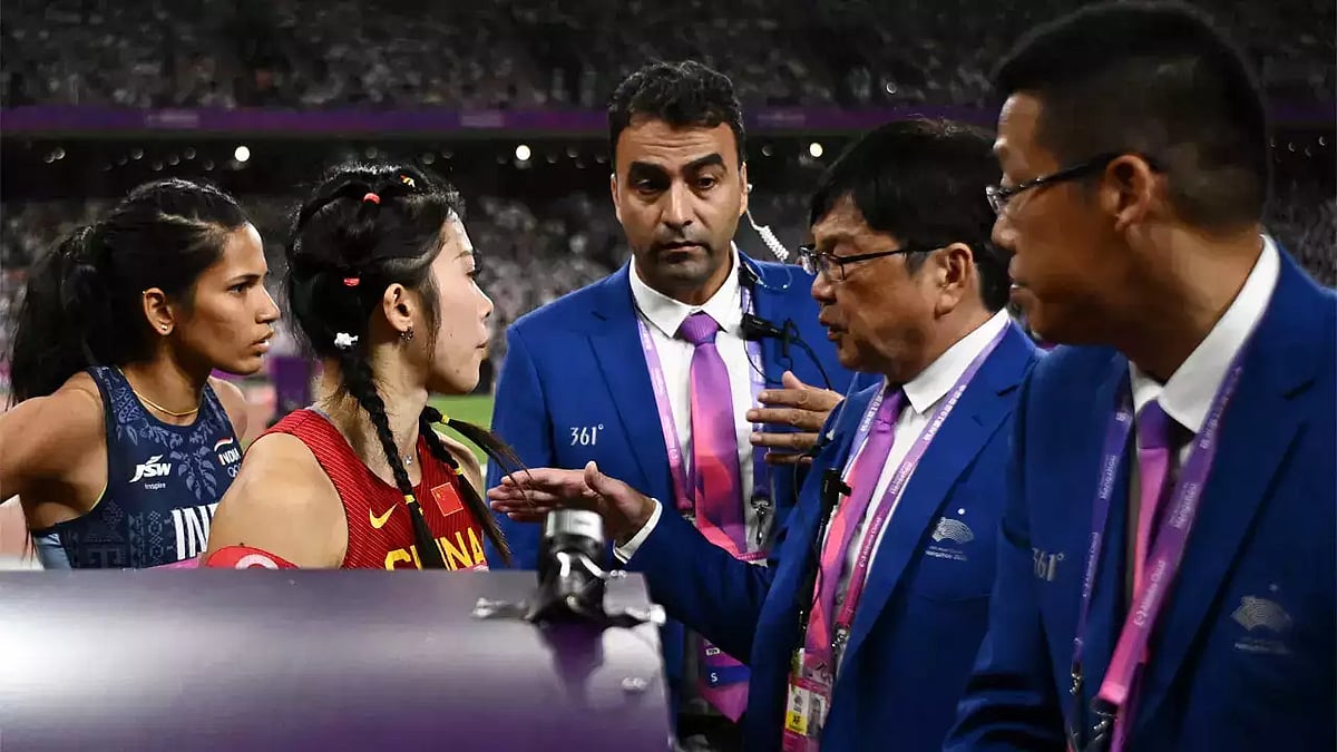 Asian Games: `சீன நடுவர்கள் கொடுத்த தவறான முடிவு!' - போராடி வெற்றியை தனதாக்கிய ஜோதி யாராஜி! 