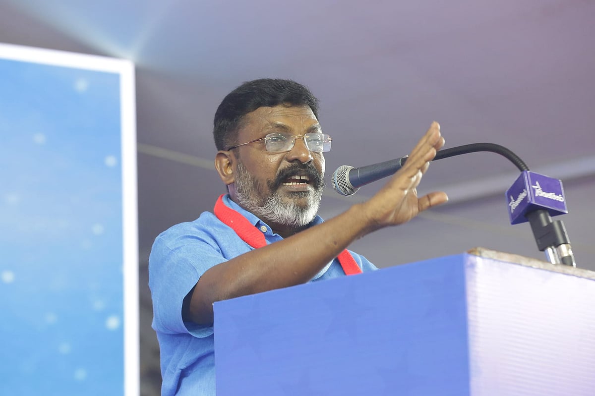 ``அல்லு சில்லுகள் எல்லாம் அலப்பறை செய்கிறார்கள்!” - யாரைச் சொல்கிறார் திருமாவளவன்?!