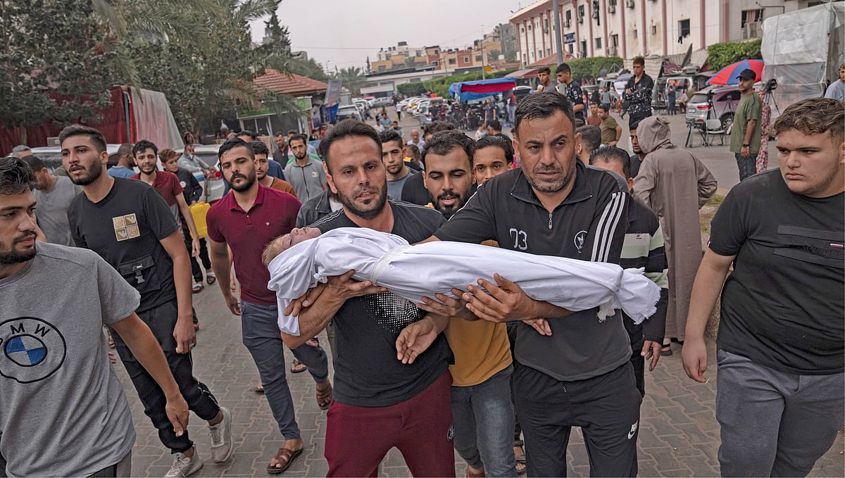 கொல்லப்படும் பாலஸ்தீனக் குழந்தைகள்