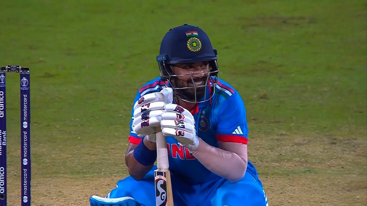 ``ஒரு குட்டி குளியல் போடுவதற்குள் பேட்டிங் வர வேண்டியதாகப் போய்விட்டது!