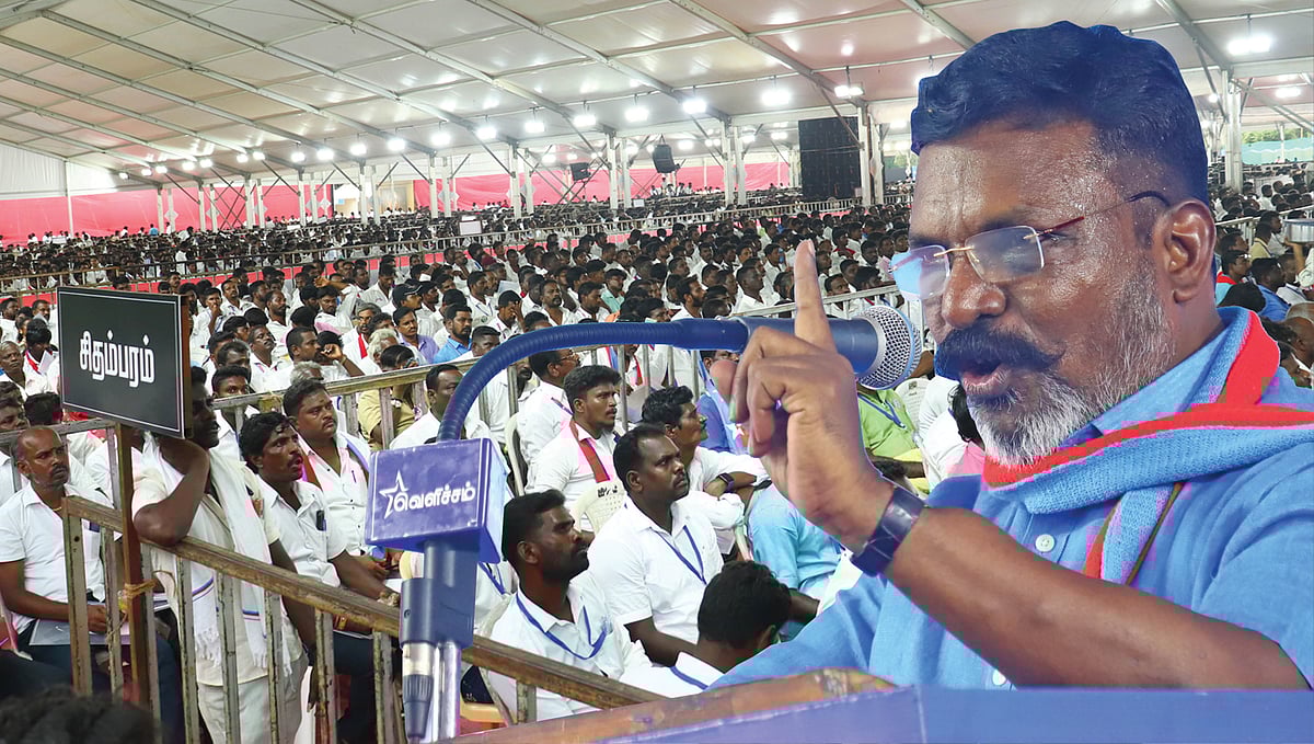 மீண்டும் ஒத்திவைக்கப்படும் வி.சி.க-வின் `வெல்லும் ஜனநாயகம்’ மாநாடு - காரணமென்ன?!