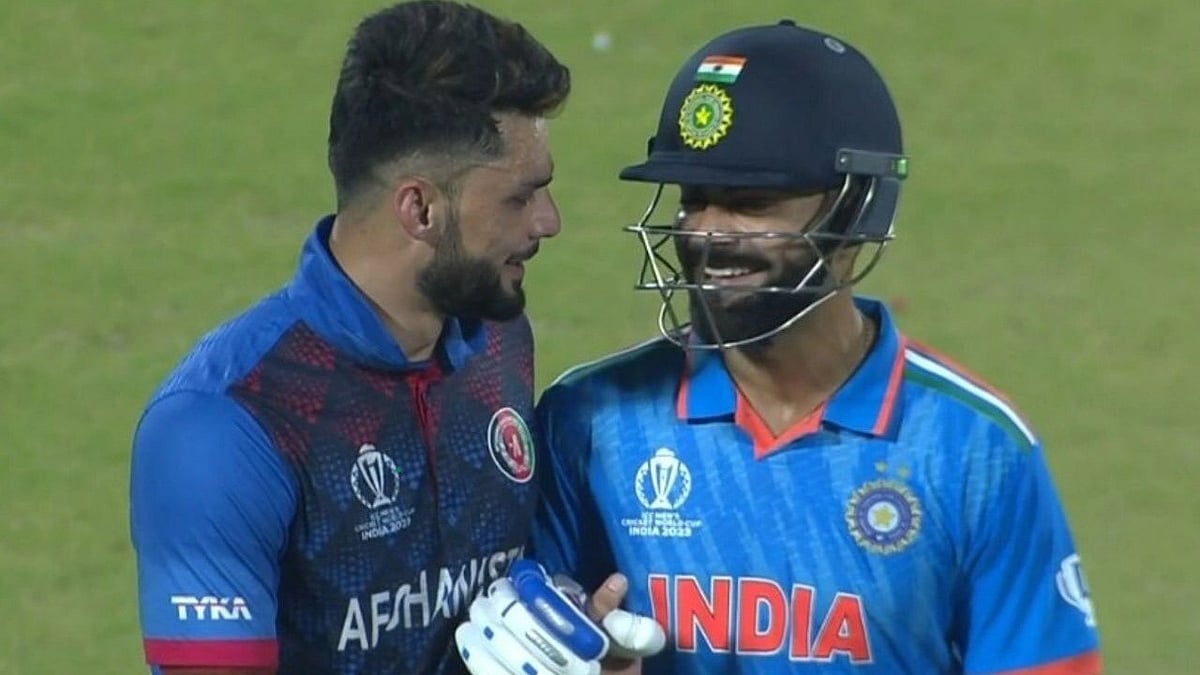 Kohli: `சுற்றி நின்று ஊரே பார்க்க...' - நண்பர்களாக மாறிய கோலி - நவீன் உல் ஹக்; ரசிகர்கள் உற்சாகம்!